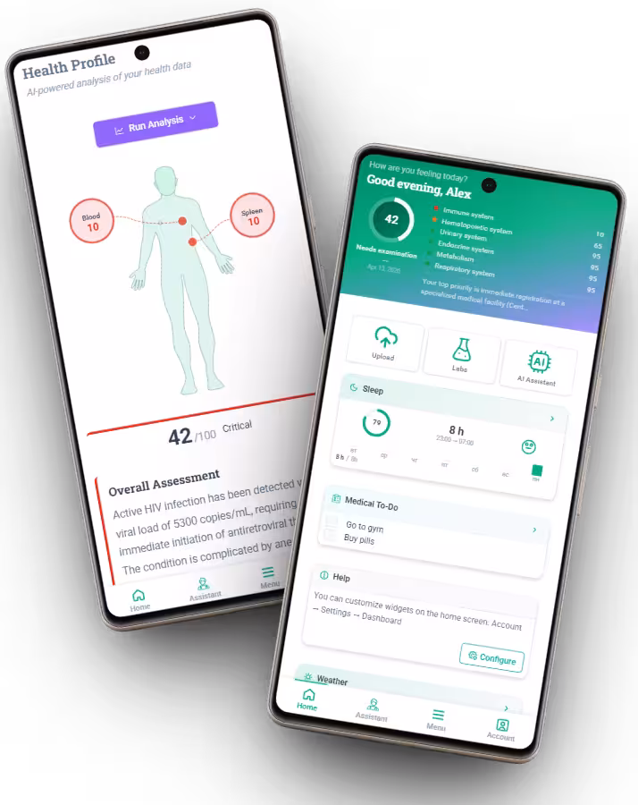 Health Vault platform — interface for doctors and users